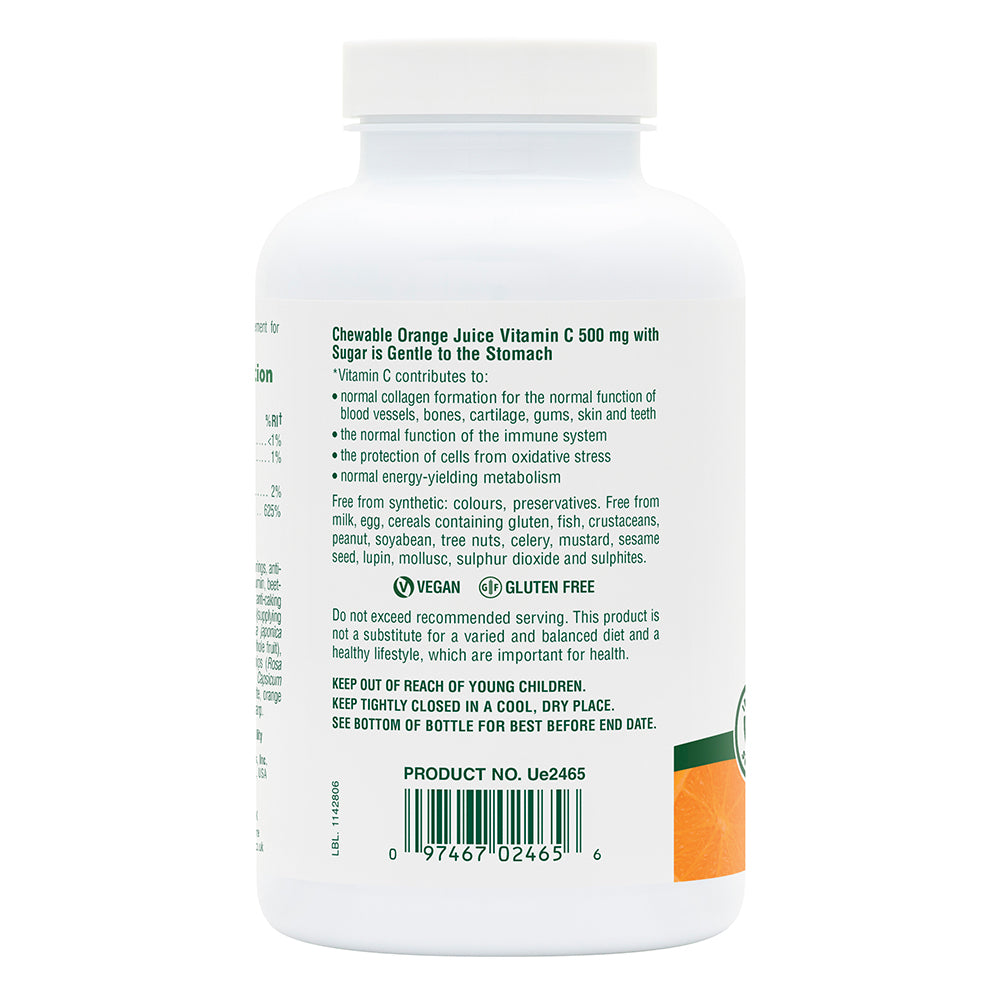 product image of NaturesPlus Orange Juice C 500 mg Chewable containing NaturesPlus Orange Juice C 500 mg Chewable