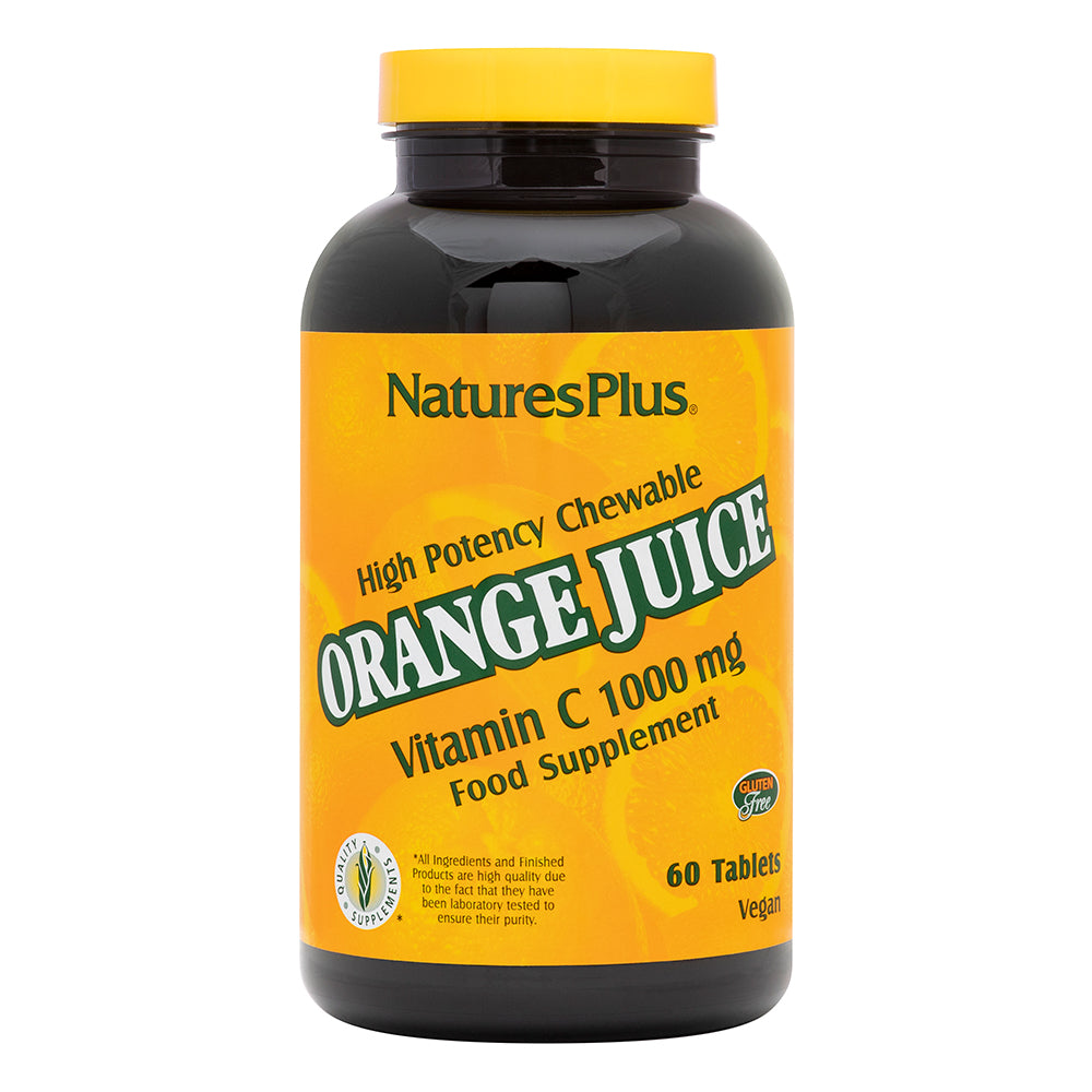 product image of Orange Juice Vitamin C 1000 mg Chewables containing 60 Count