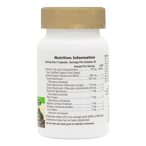 First side product image of Source of Life® Garden Vitamin D3 Capsules containing 60 Count