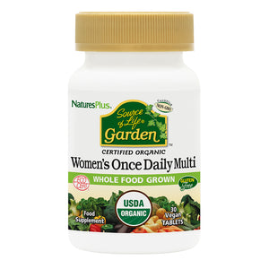 Frontal product image of Source of Life® Garden Women's Once Daily Multivitamin Tablets containing Source of Life® Garden Women's Once Daily Multivitamin Tablets