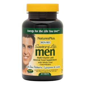 Frontal product image of Source of Life® Men Multivitamin Tablets containing Source of Life® Men Multivitamin Tablets