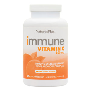 Frontal product image of Immune Vitamin C Chewables containing 100 Count