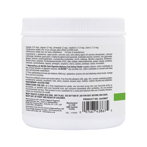 Second side product image of GI NUTRA® Drink Powder containing 0.38 LB