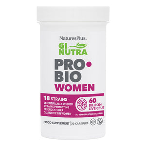 Frontal product image of GI NUTRA® Probiotic Women containing GI NUTRA® Probiotic Women